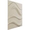Ekena Millwork 19 5/8in. W x 19 5/8in. H Wave EnduraWall Decorative 3D Wall Panel Covers 2.67 Sq. Ft. WP20X20WVEPE - alternate 6